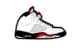 Fire Red 5's Air Freshener